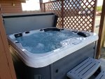 New shared hot tub, located between 3 & 4